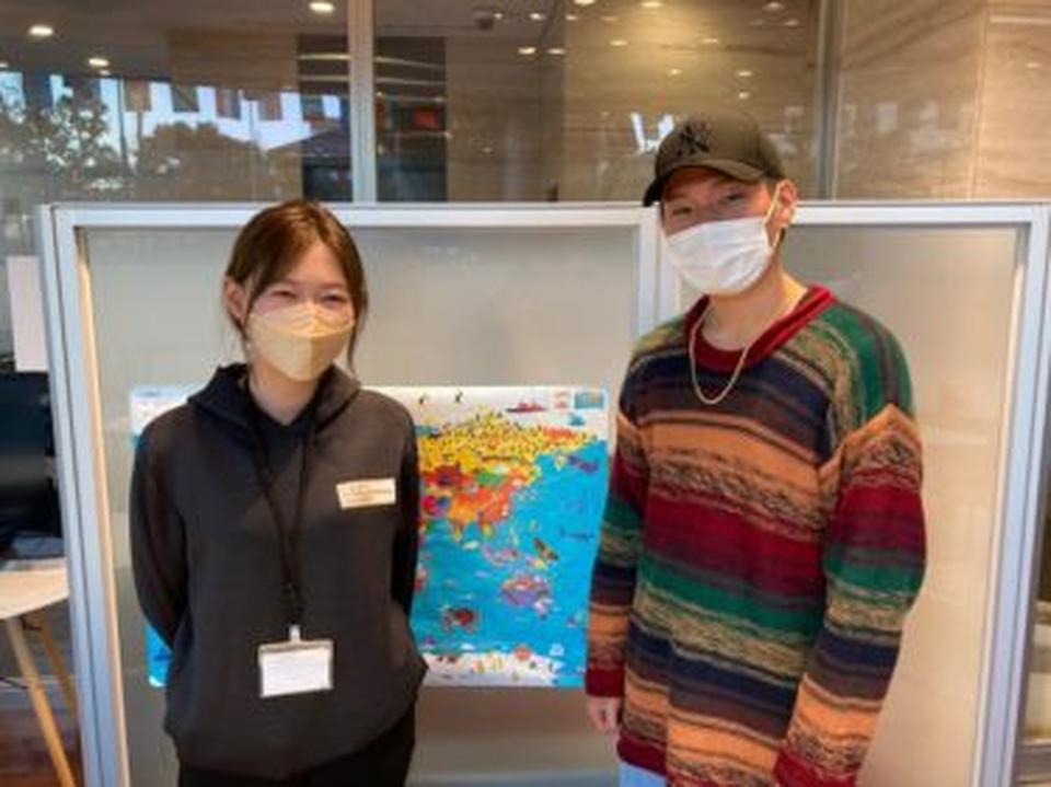 アメリカ留学へ出発されたお客様の画像