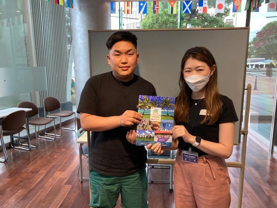 フィジー留学へ出発されたお客様の画像